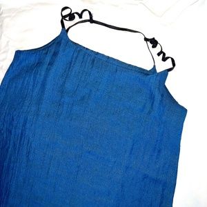 Blue tank top